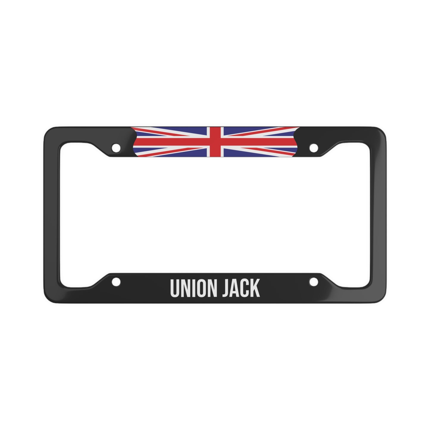 Union Jack UK Flag Car Plate Frame