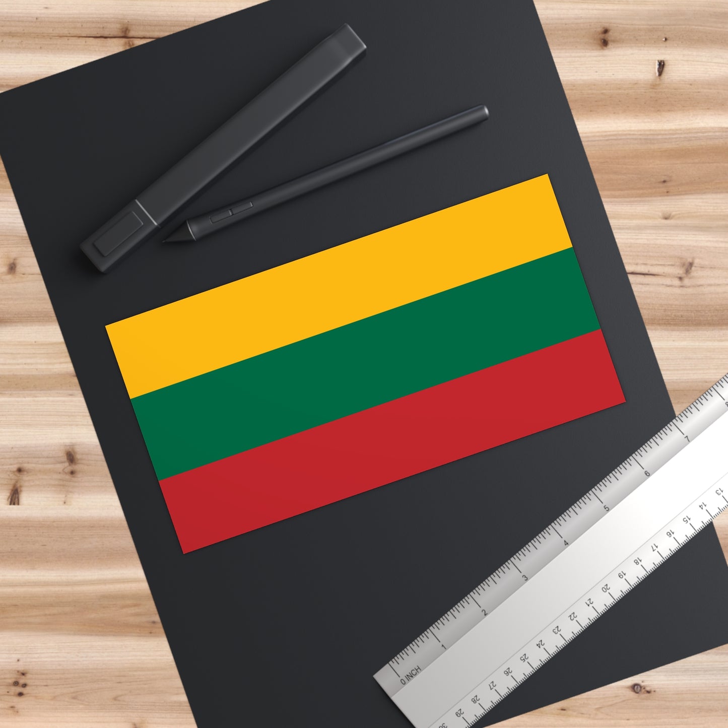 Lithuania Flag Bumper Sticker