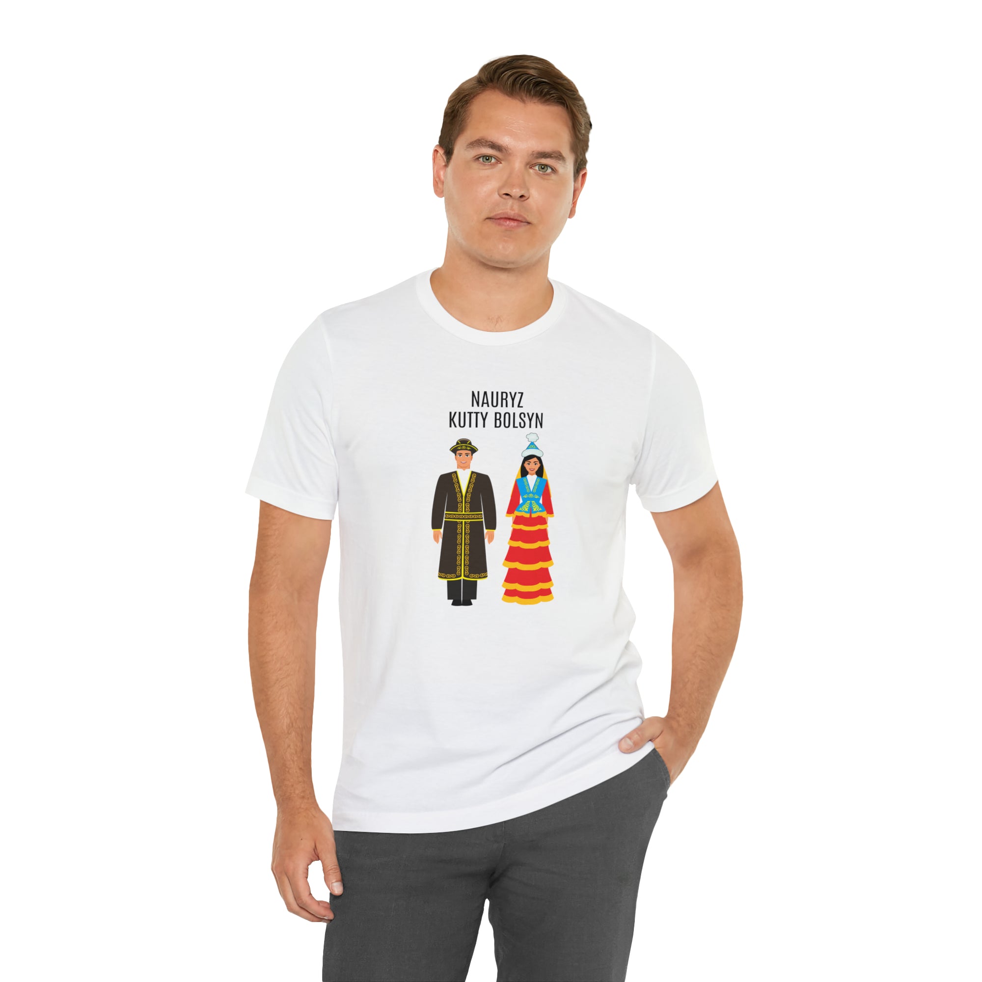 Nauryz Kutty Bolsyn KZ Unisex Jersey Short Sleeve Tee
