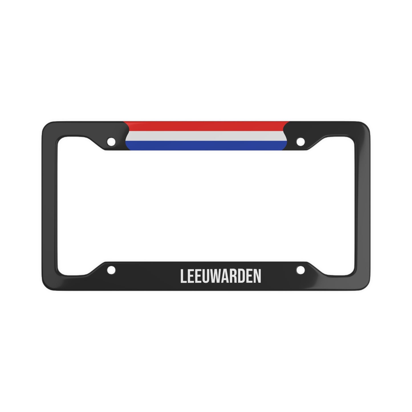 Leeuwarden Netherlands Flag Car Plate Frame