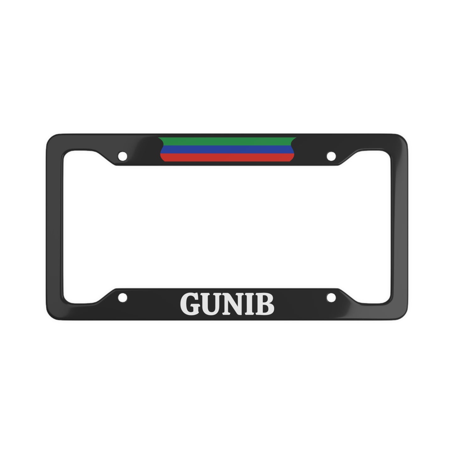 Gunib License Plate Frame