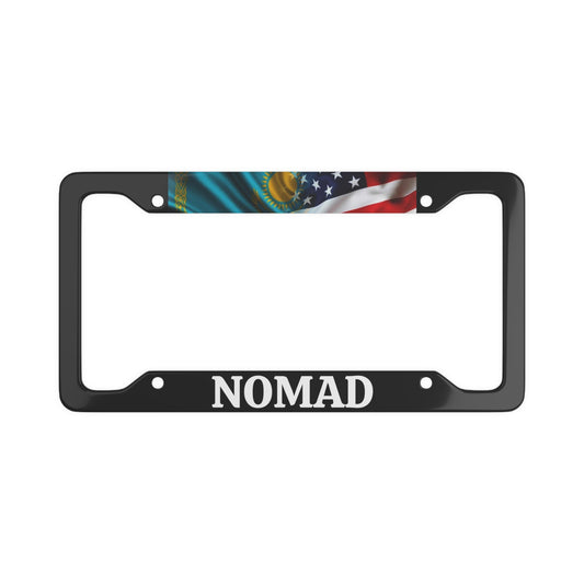 NOMAD with flag License Plate Frame