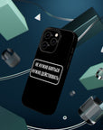 Не нужно бояться нужно действовать MagSafe Tough Cases