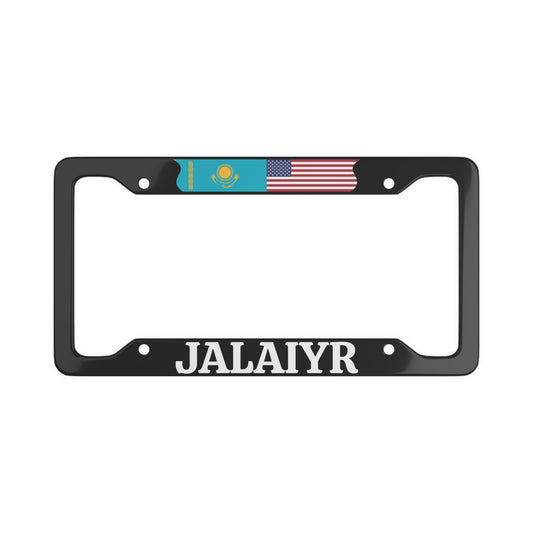 JALAIYR with flag License Plate Frame