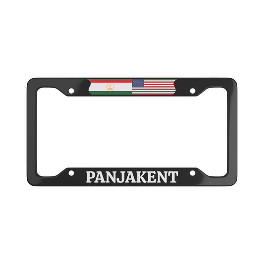 Panjakent TJK License Plate Frame