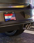 El Salvador Flag Vanity Plate