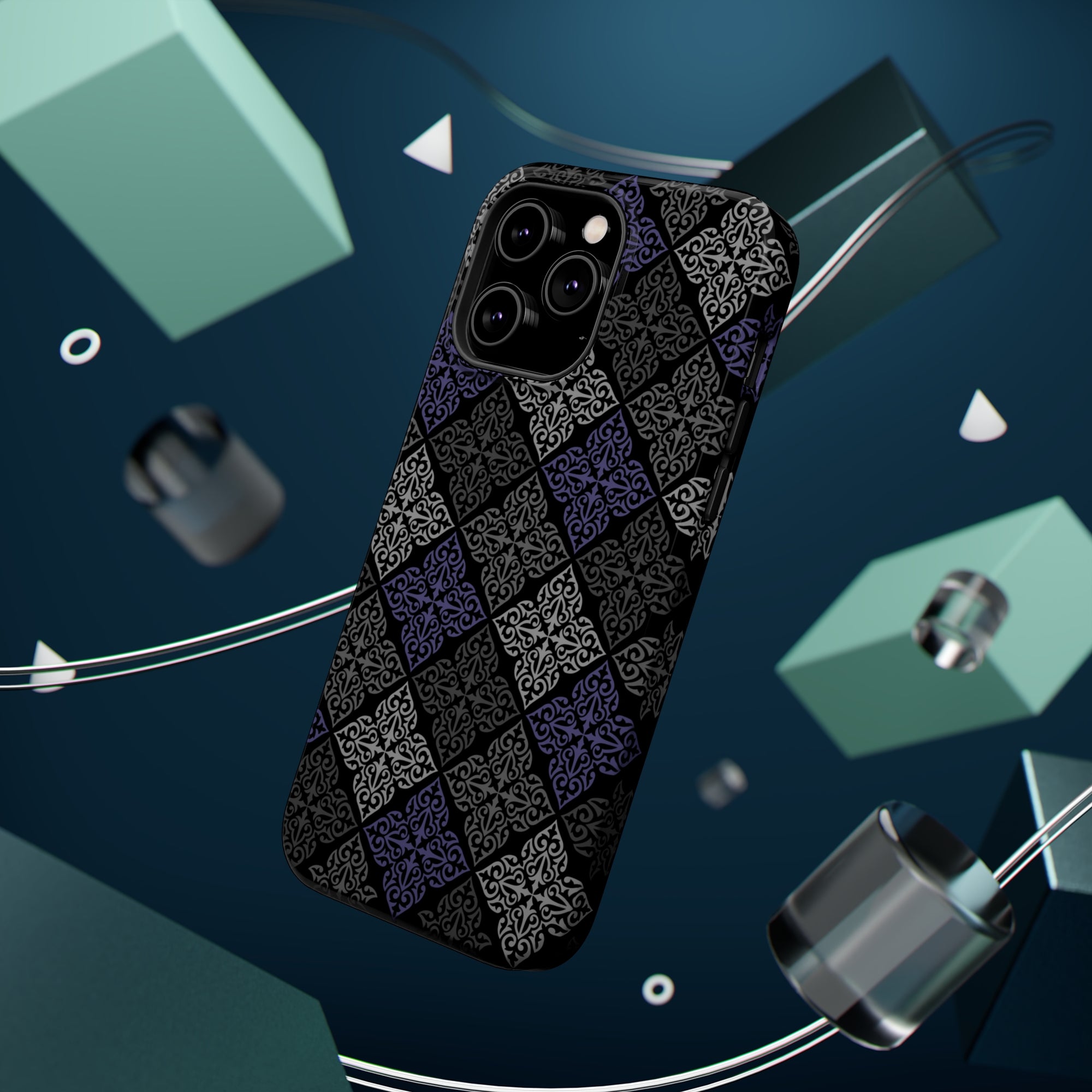 Black KZ Ornament MagSafe Tough Cases