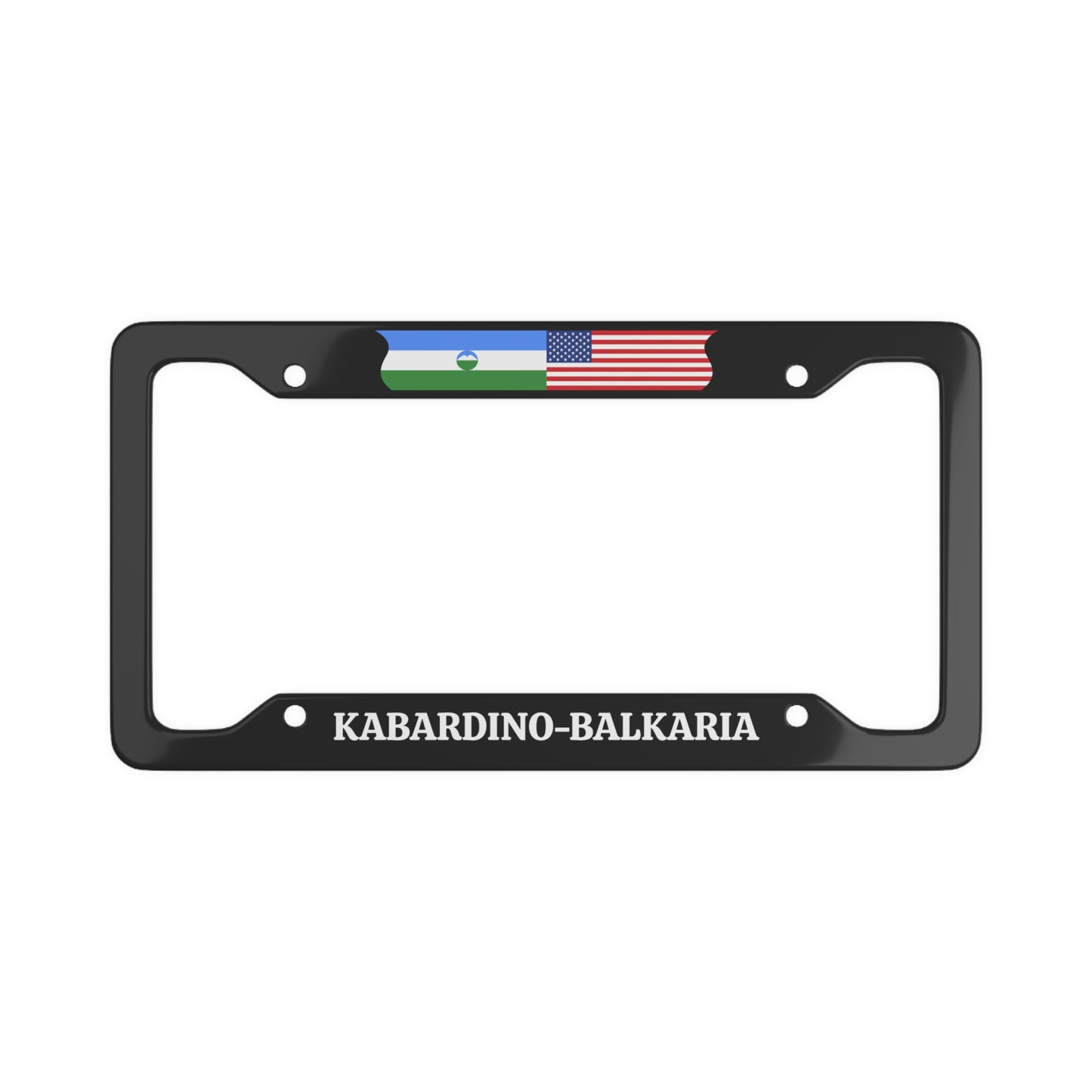 Kabardino-Balkaria USA License Plate Frame