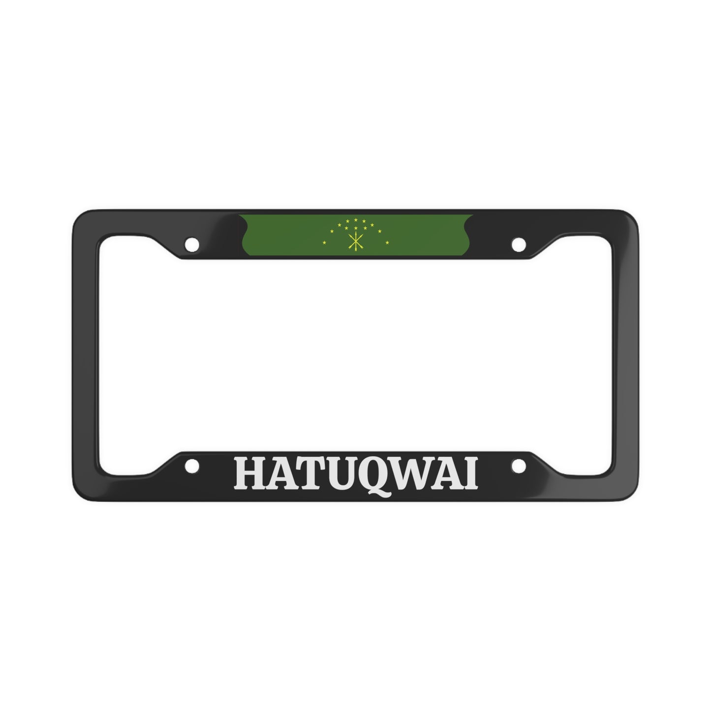 Hatuqwai License Plate Frame