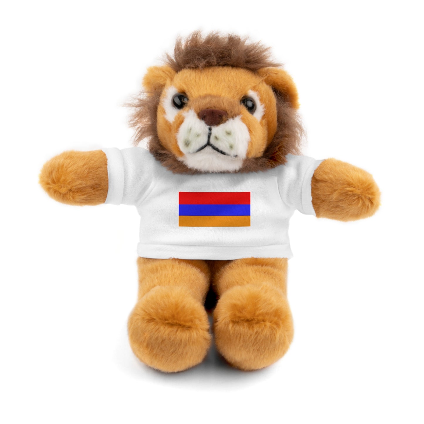 Armenia Flag Stuffed Animals with Tee