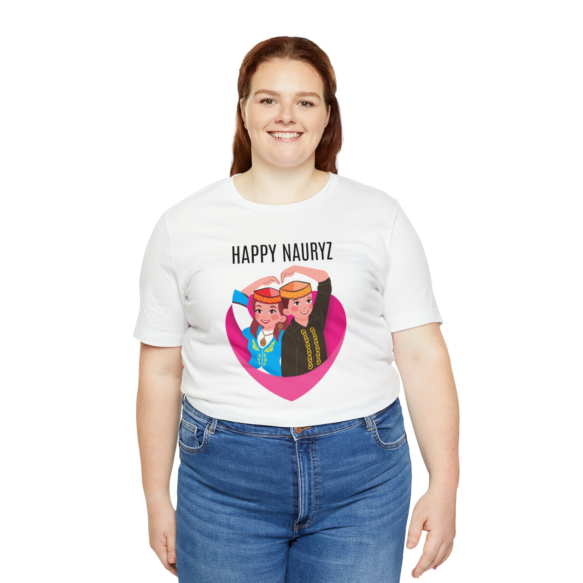 Happy Nauryz KZ Unisex Jersey Short Sleeve Tee