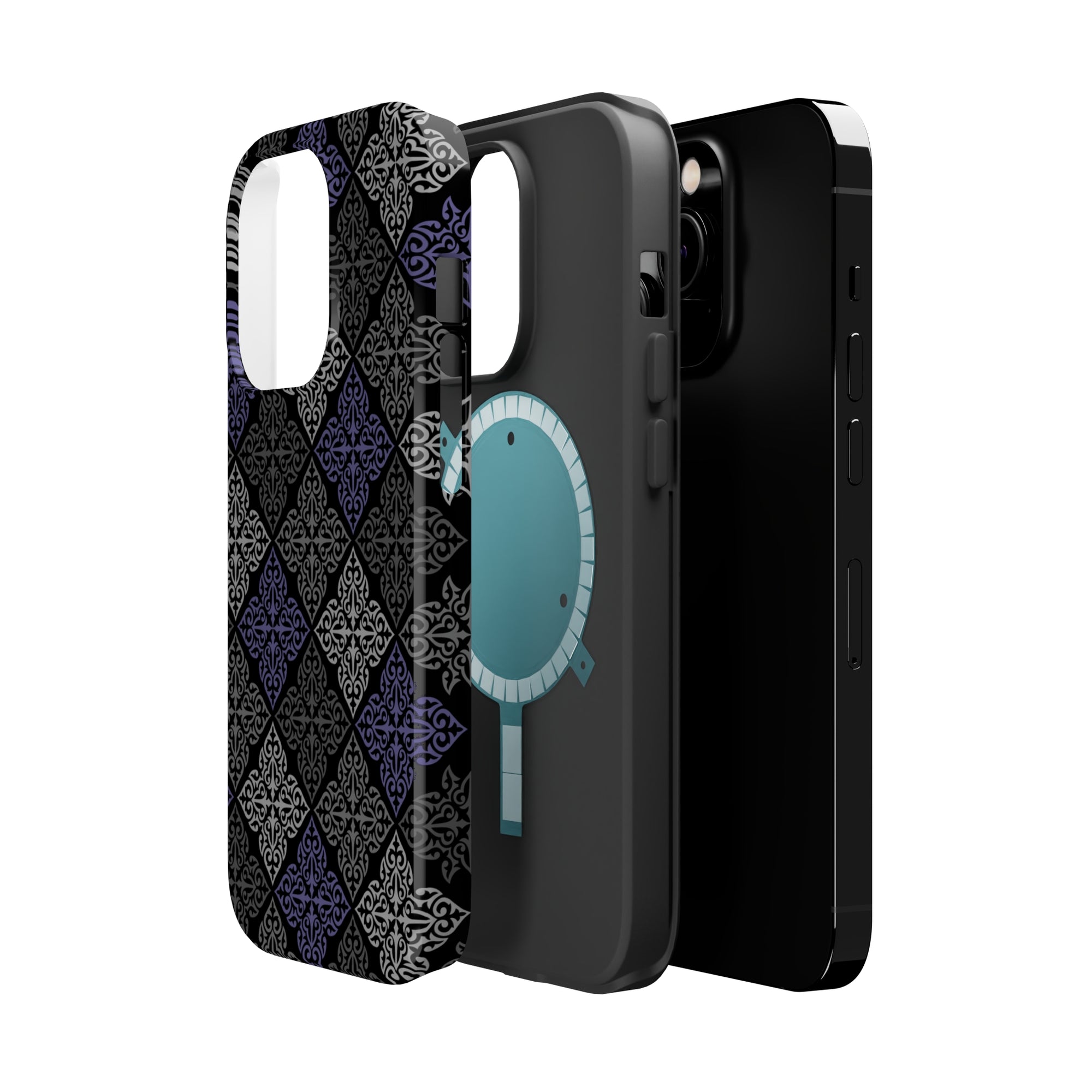 Black KZ Ornament MagSafe Tough Cases