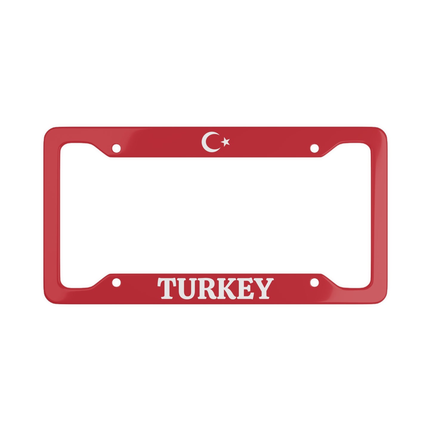 Turkey Colorful License Plate Frame