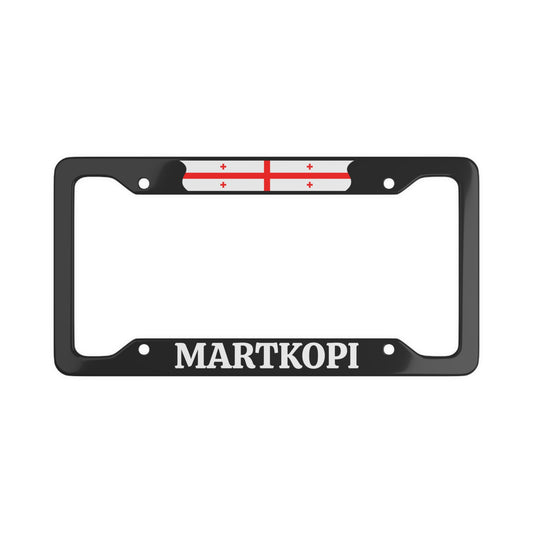 Martkopi Georgia License Plate Frame