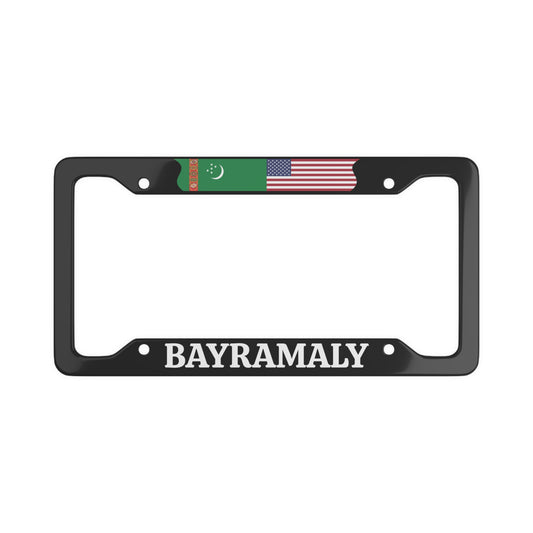 Bayramaly Turkmenistan  License Plate Frame