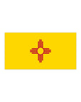 New Mexico Flag Bumper Stickers