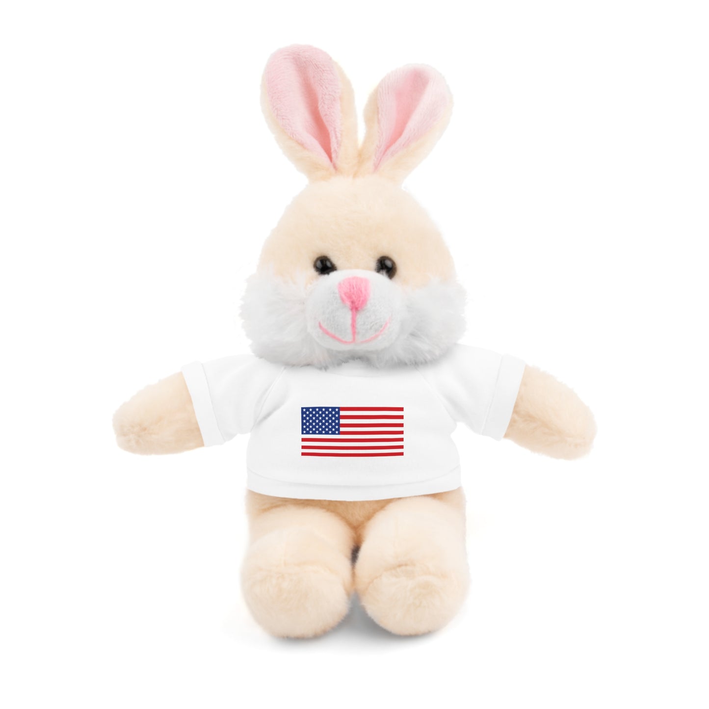 USA Flag Stuffed Animals with Tee