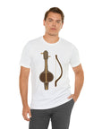 Kobyz Front and Kazakh Back Unisex Jersey Short Sleeve Tee