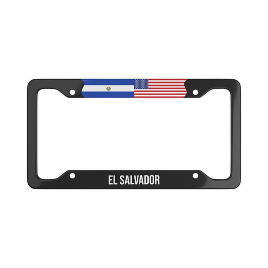 El Salvador USA Premium License Plate Frame