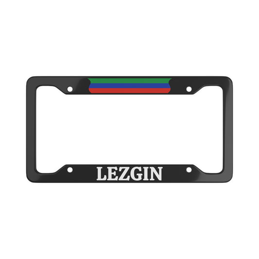 Lezgin License Plate Frame