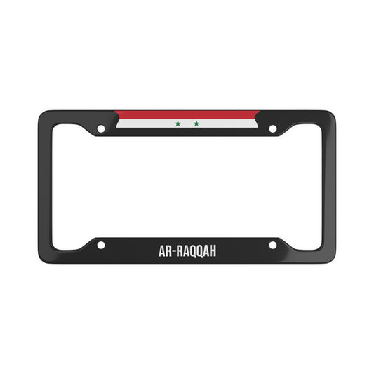 Ar-Raqqah Syria Premium License Plate Frame