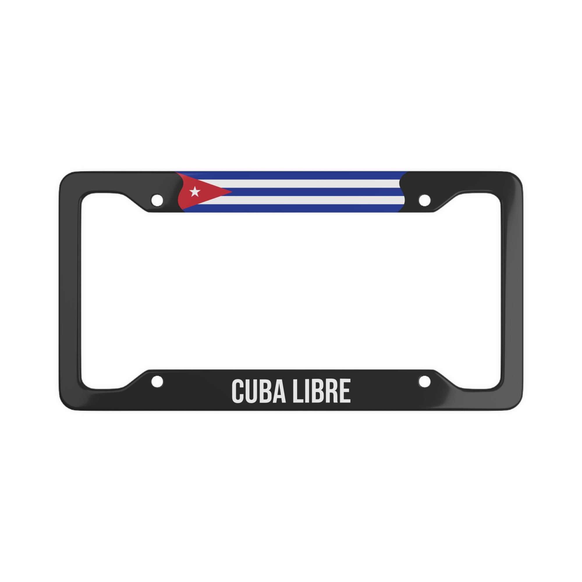 Cuba Libre, Cuban Car Plate Frame