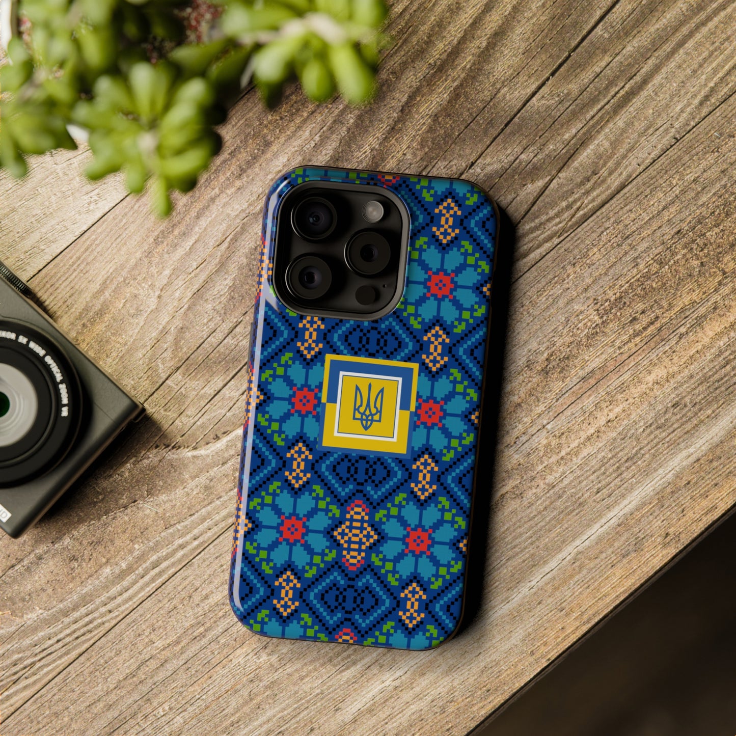 Ukrainian Pattern MagSafe Tough Cases