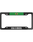 Viva o Brasil Car Plate Frame