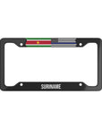 Suriname Support Police Premium License Plate Frame