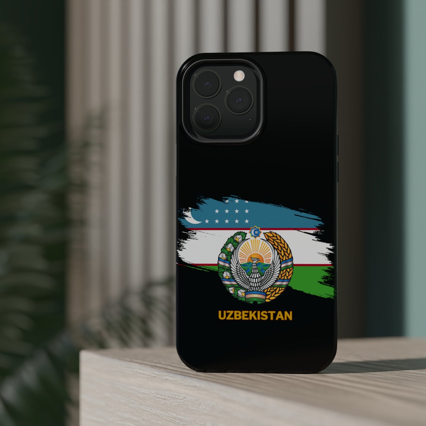 Uzbekistan Flag MagSafe Tough Cases