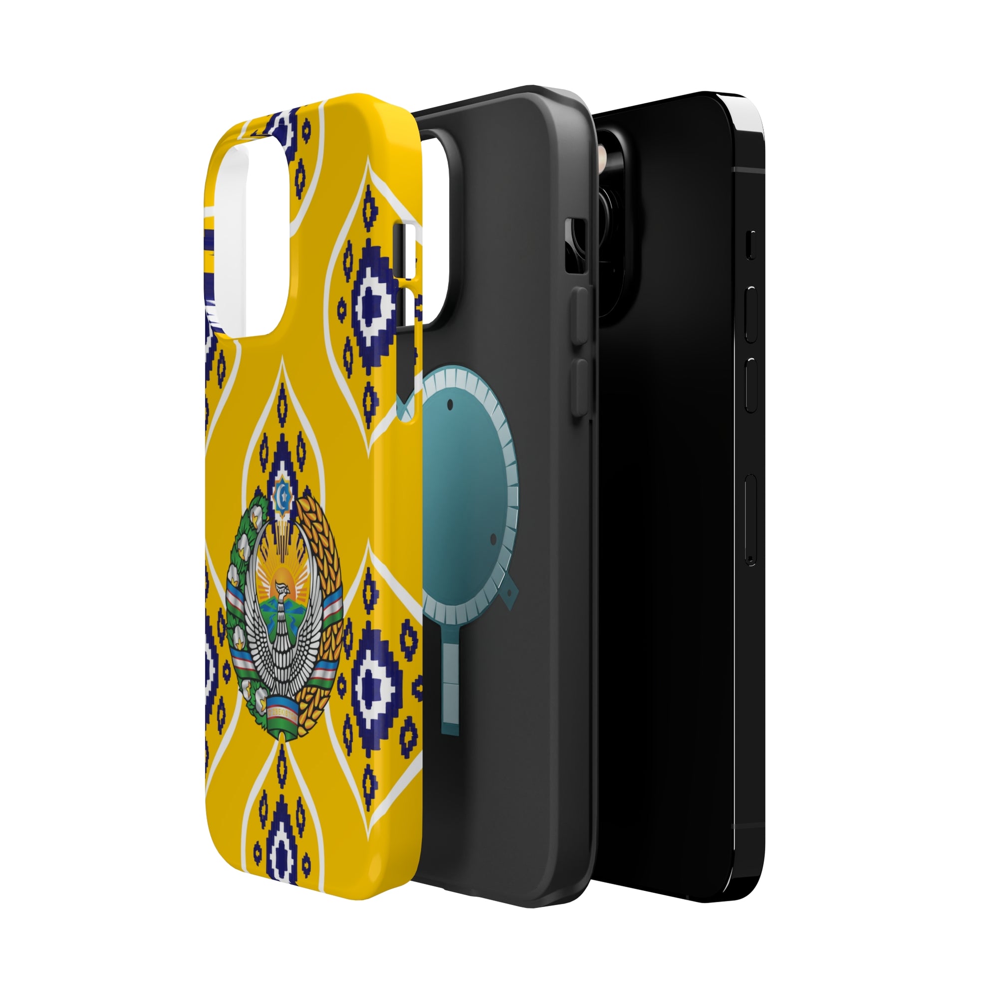 Yellow National Emblem MagSafe Tough Cases
