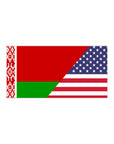 BLR/USA Flag Bumper Sticker