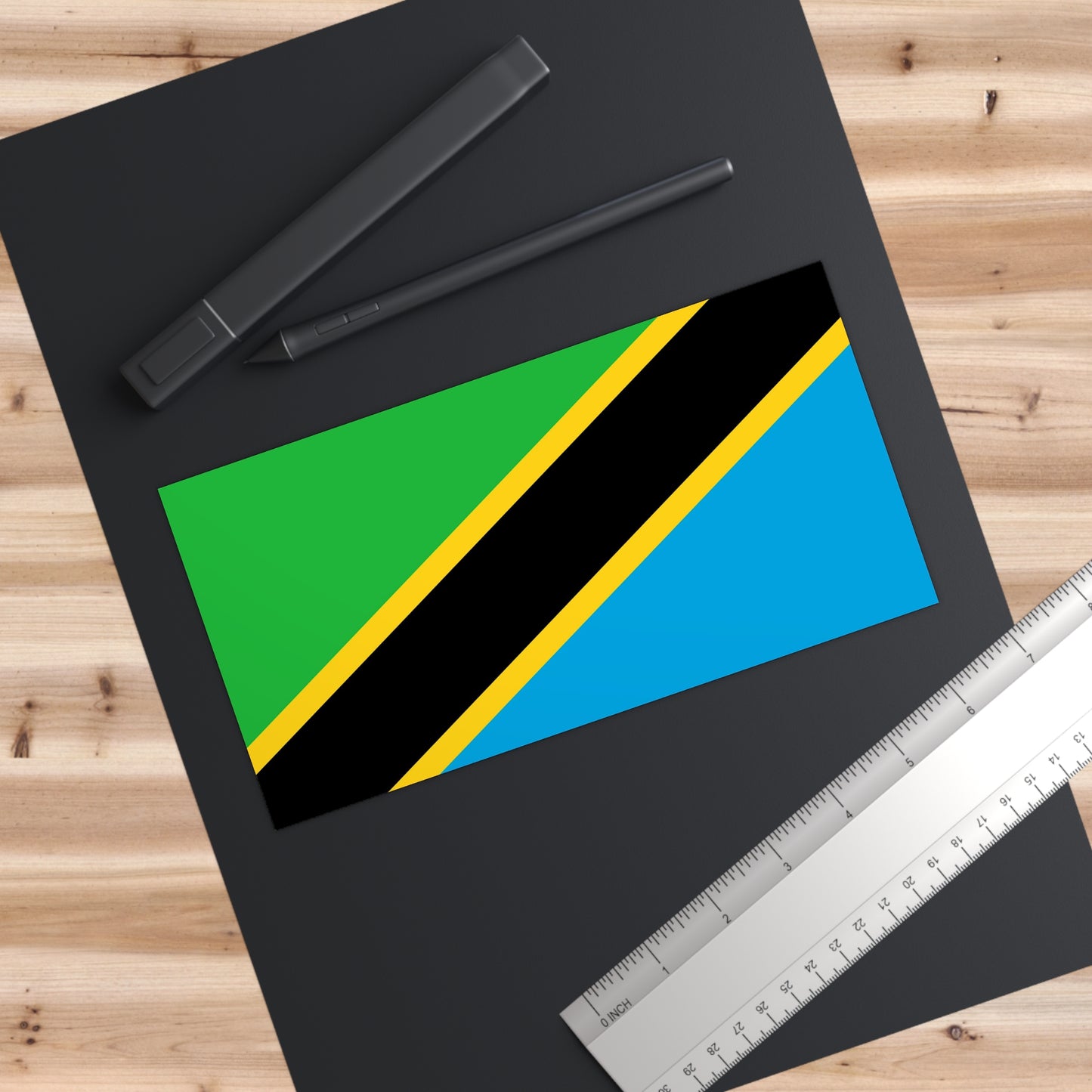 Tanzania Flag Bumper Stickers