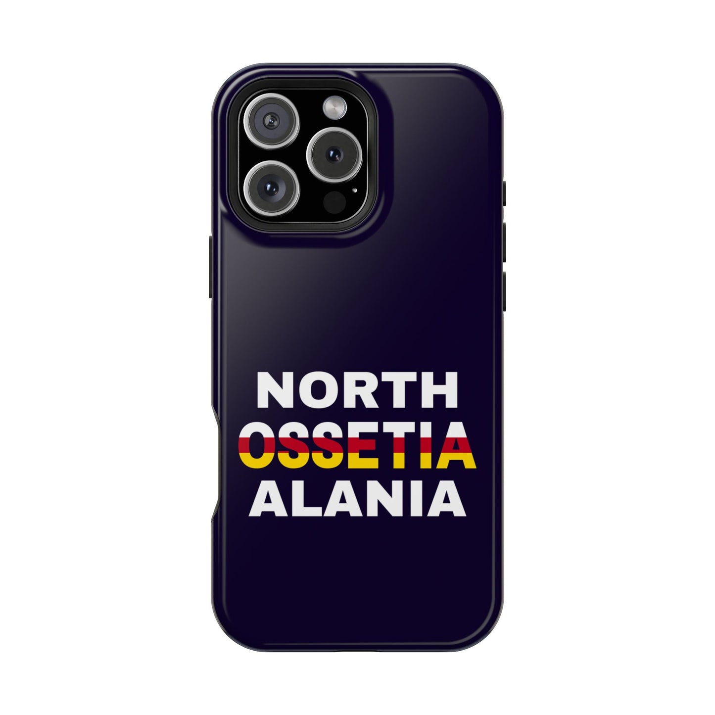 North Ossetia Alania Deep Blue MagSafe Tough Case