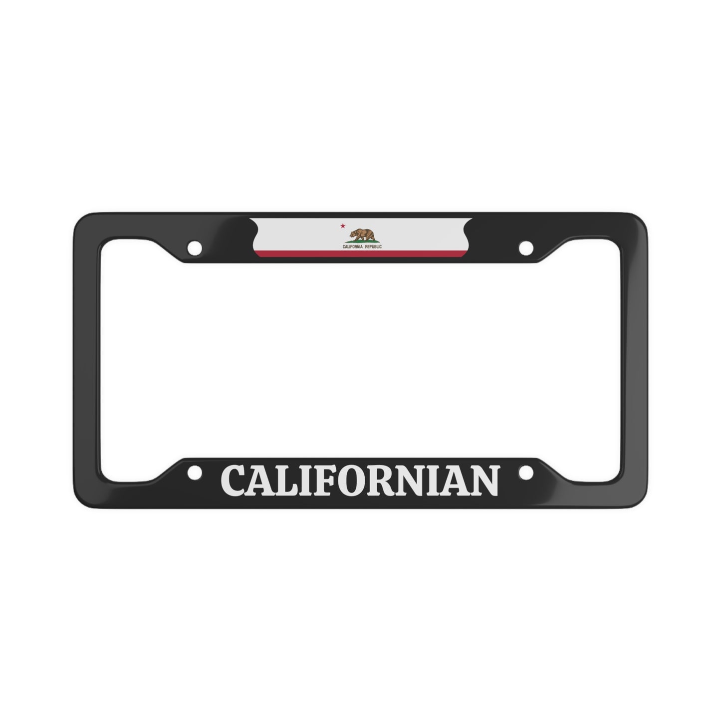 Californian, California State, USA License Plate Frame