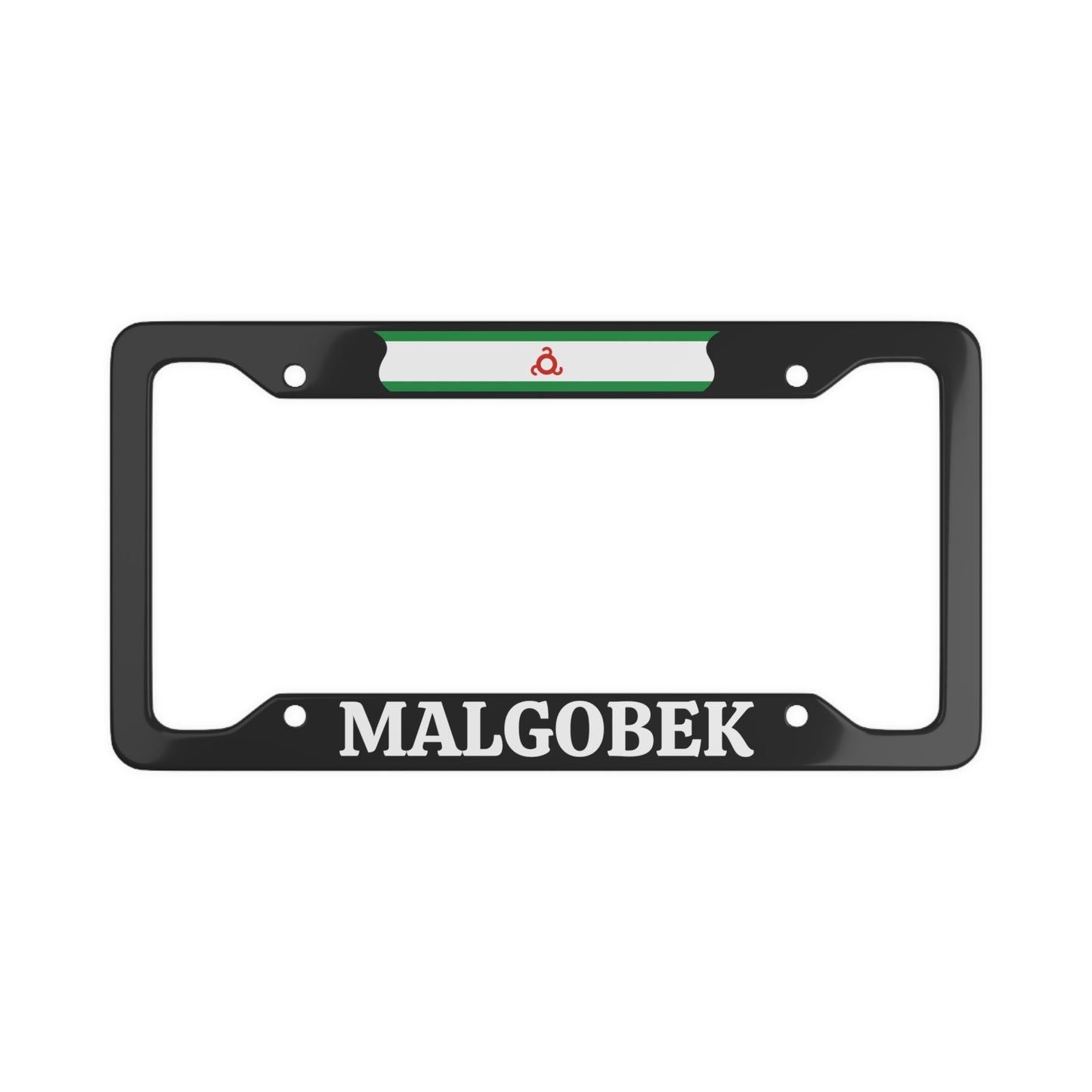 Malgobek License Plate Frame