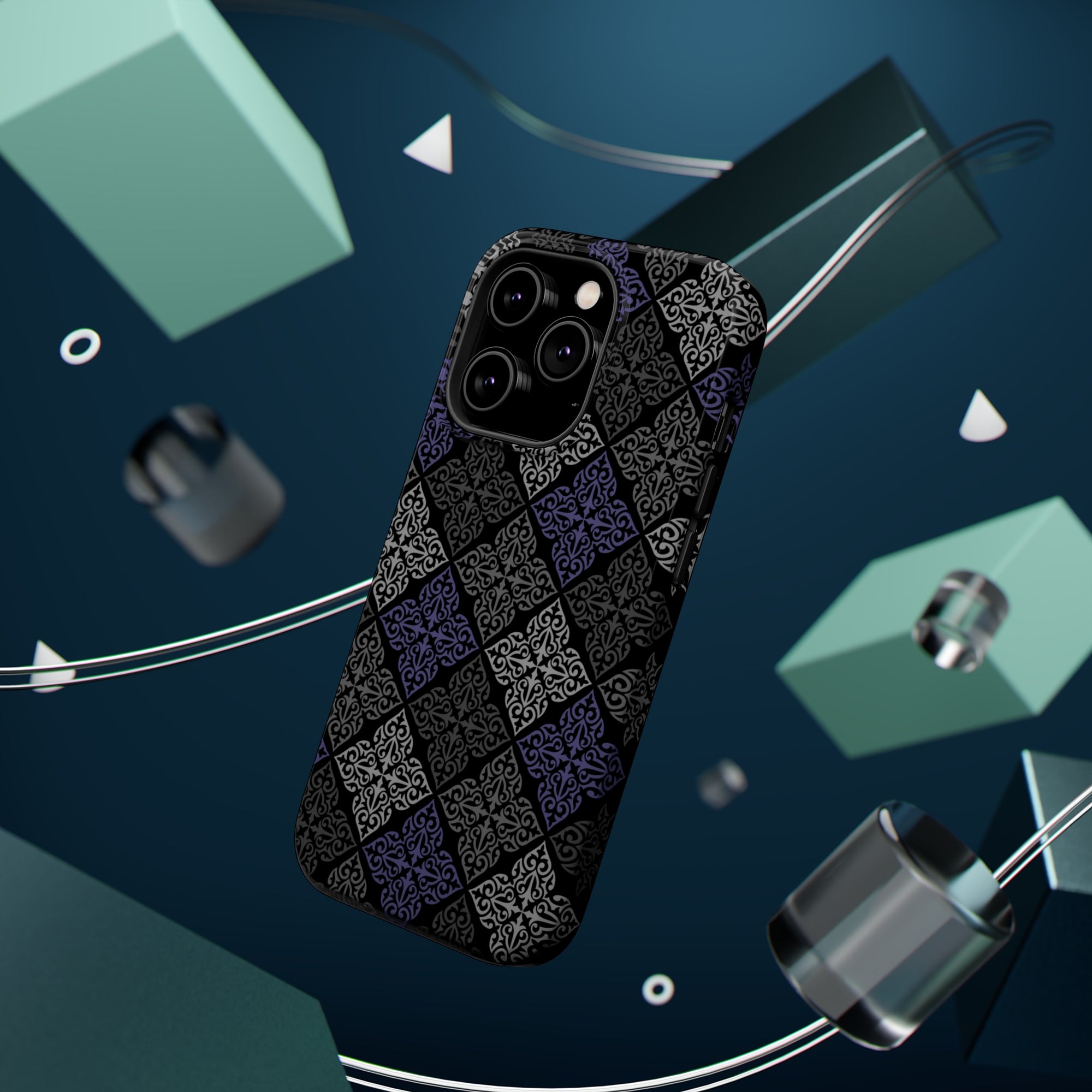 Black KZ Ornament MagSafe Tough Cases