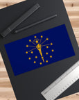 Indiana Flag Bumper Stickers