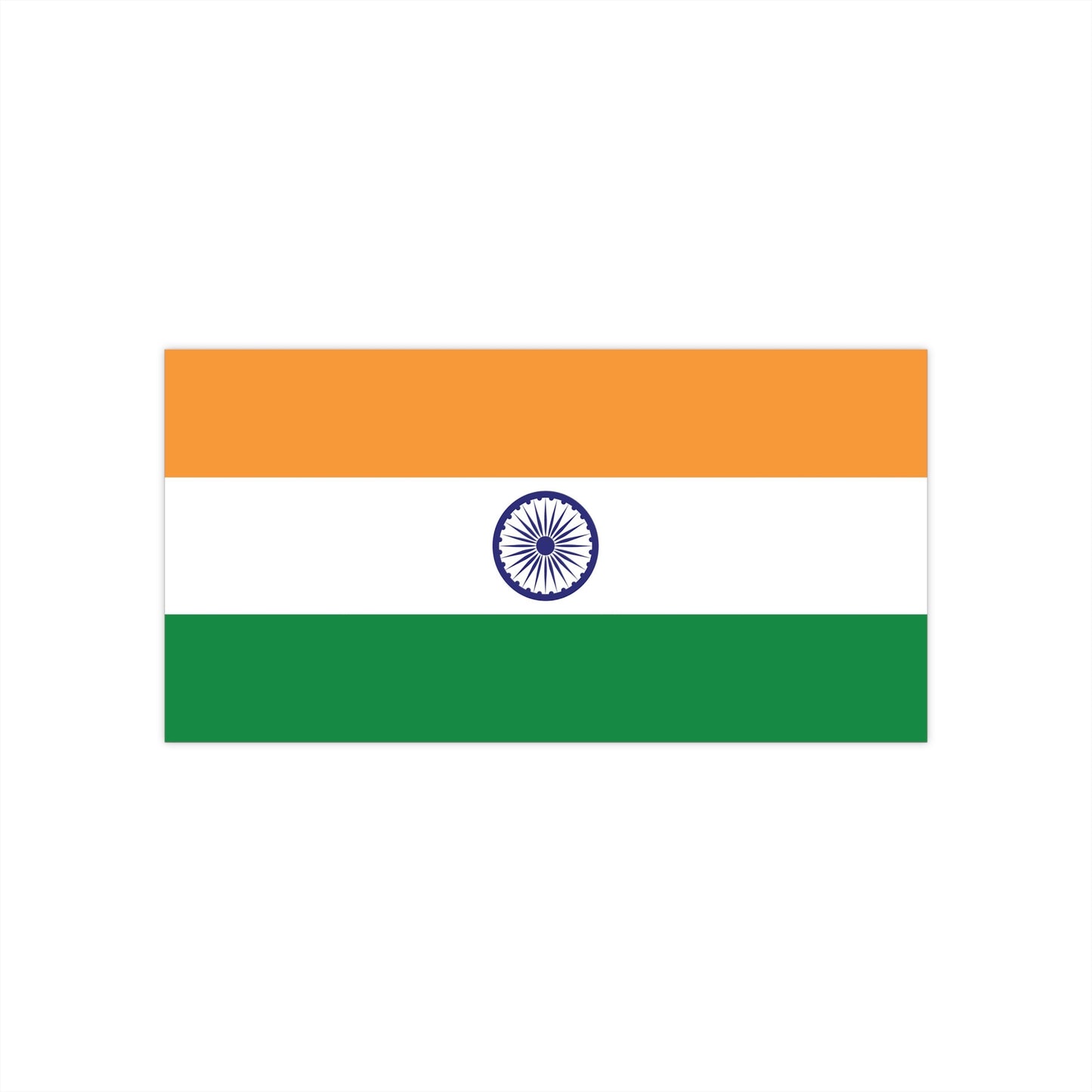 India Flag Bumper Stickers