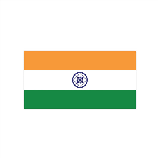 India Flag Bumper Stickers