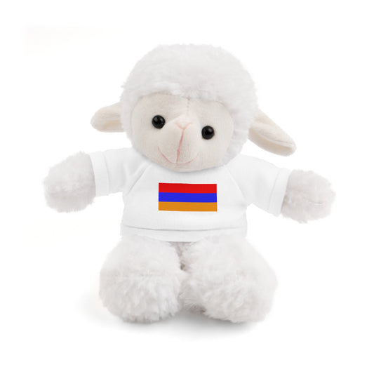 Armenia Flag Stuffed Animals with Tee