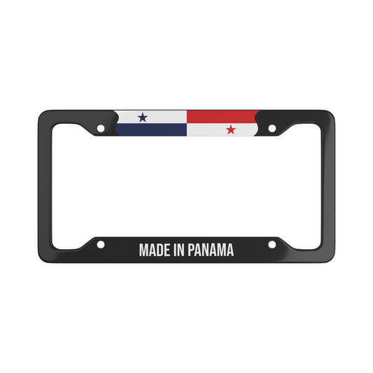 Made in Panama Premium License Plate Frame