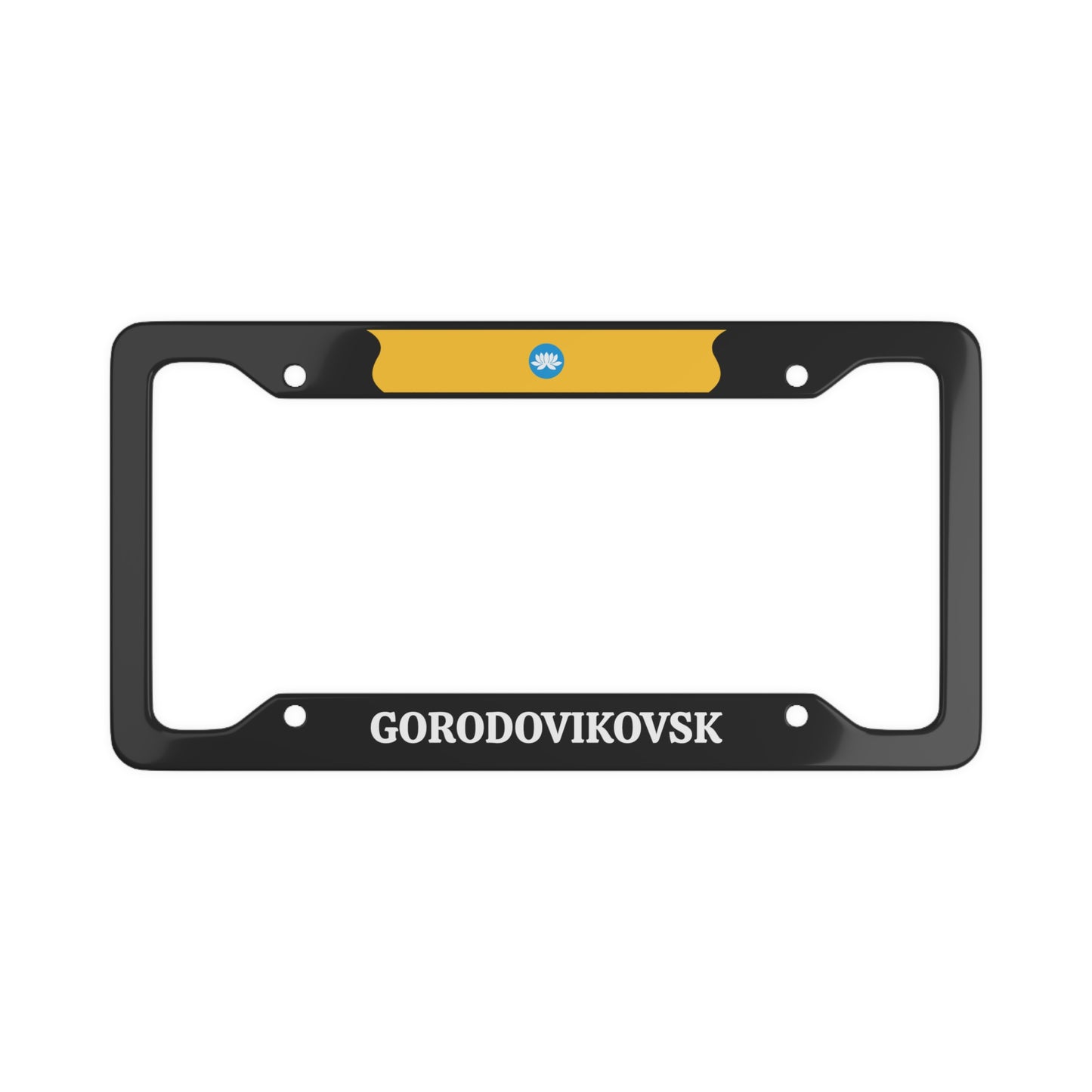 Gorodovikovsk Kalmykia License Plate Frame