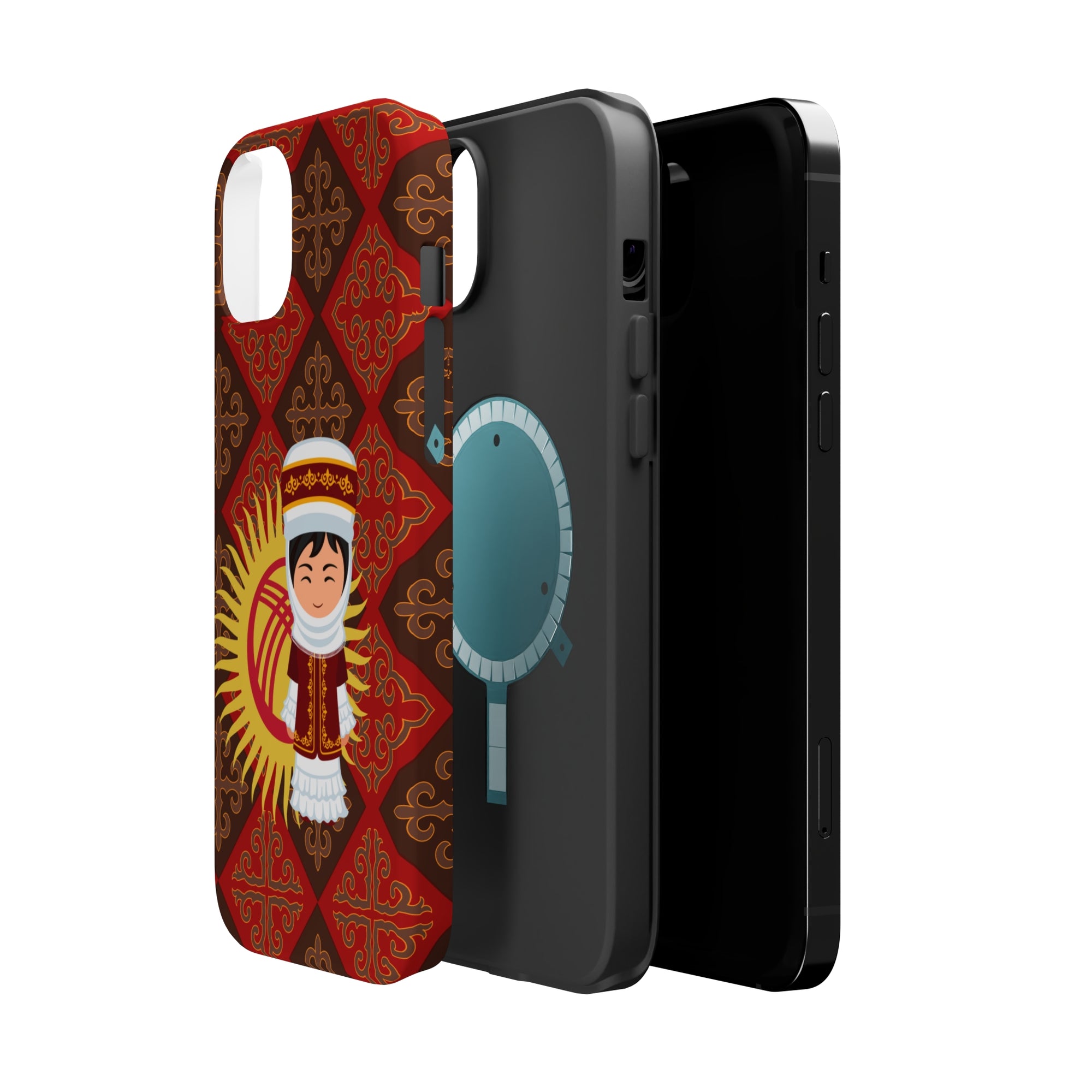 Kyrgyzstan Traditional Clothing MagSafe Tough Cases