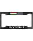 Tajikistan Back the Blue, US Law Enforcement Appreciation  License Plate Frame