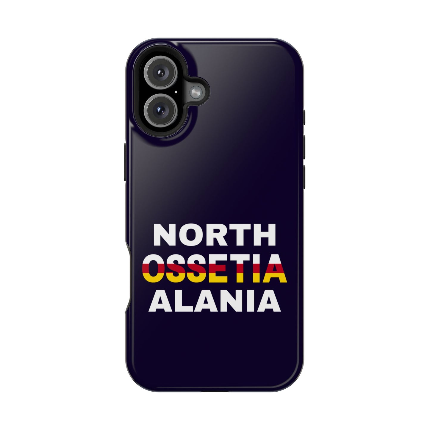 North Ossetia Alania Deep Blue MagSafe Tough Case