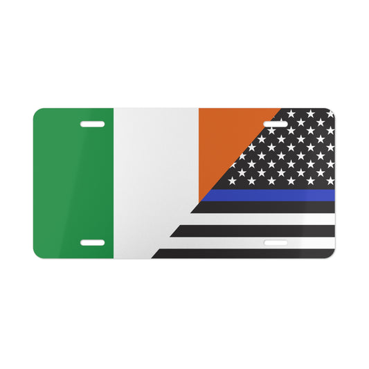 Ireland Flag Police USA Vanity Plate