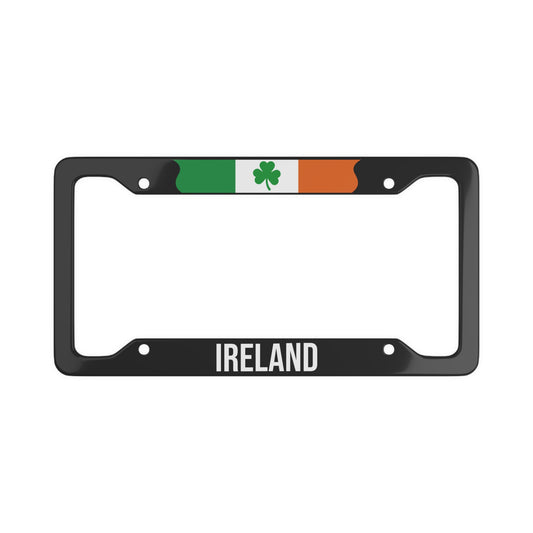 Ireland Clover Car Plate Frame