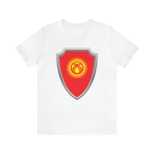 Hero Kyrgyzstan Flag Unisex Jersey Short Sleeve Tee