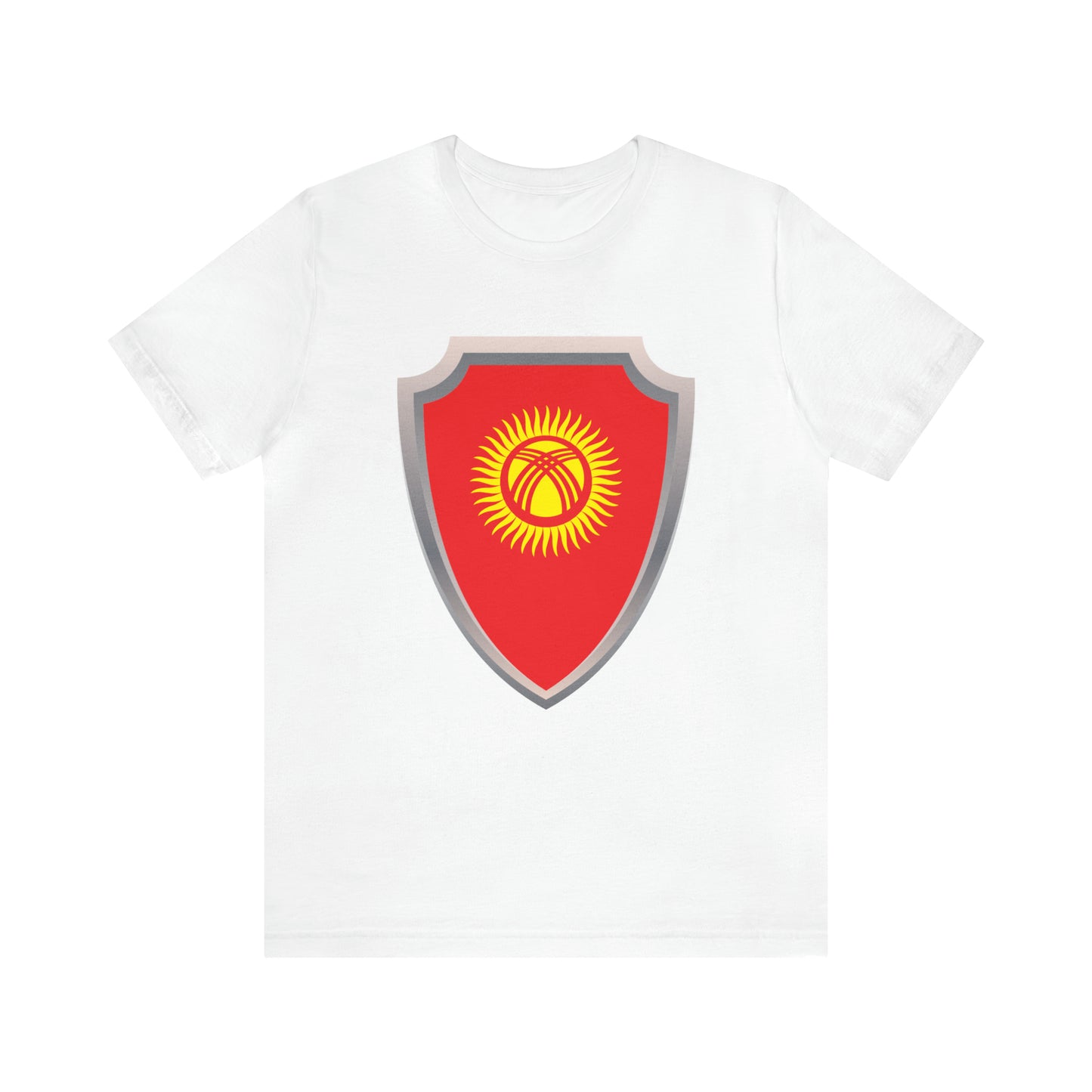 Hero Kyrgyzstan Flag Unisex Jersey Short Sleeve Tee